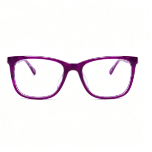 Óculos Feminino Suave Roxo Translúcido Lucky Brand