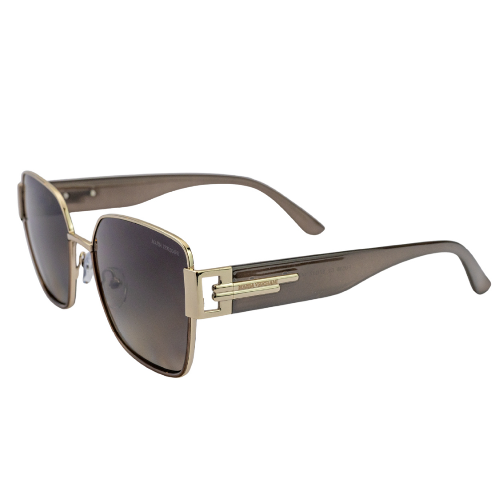 Óculos de Sol Quadrado Dourado — Karl Lagerfeld - Imagem 2