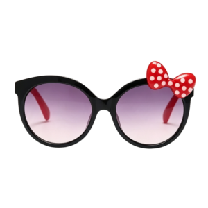 Óculos de Sol Infantil com Laço (estilo Minnie)