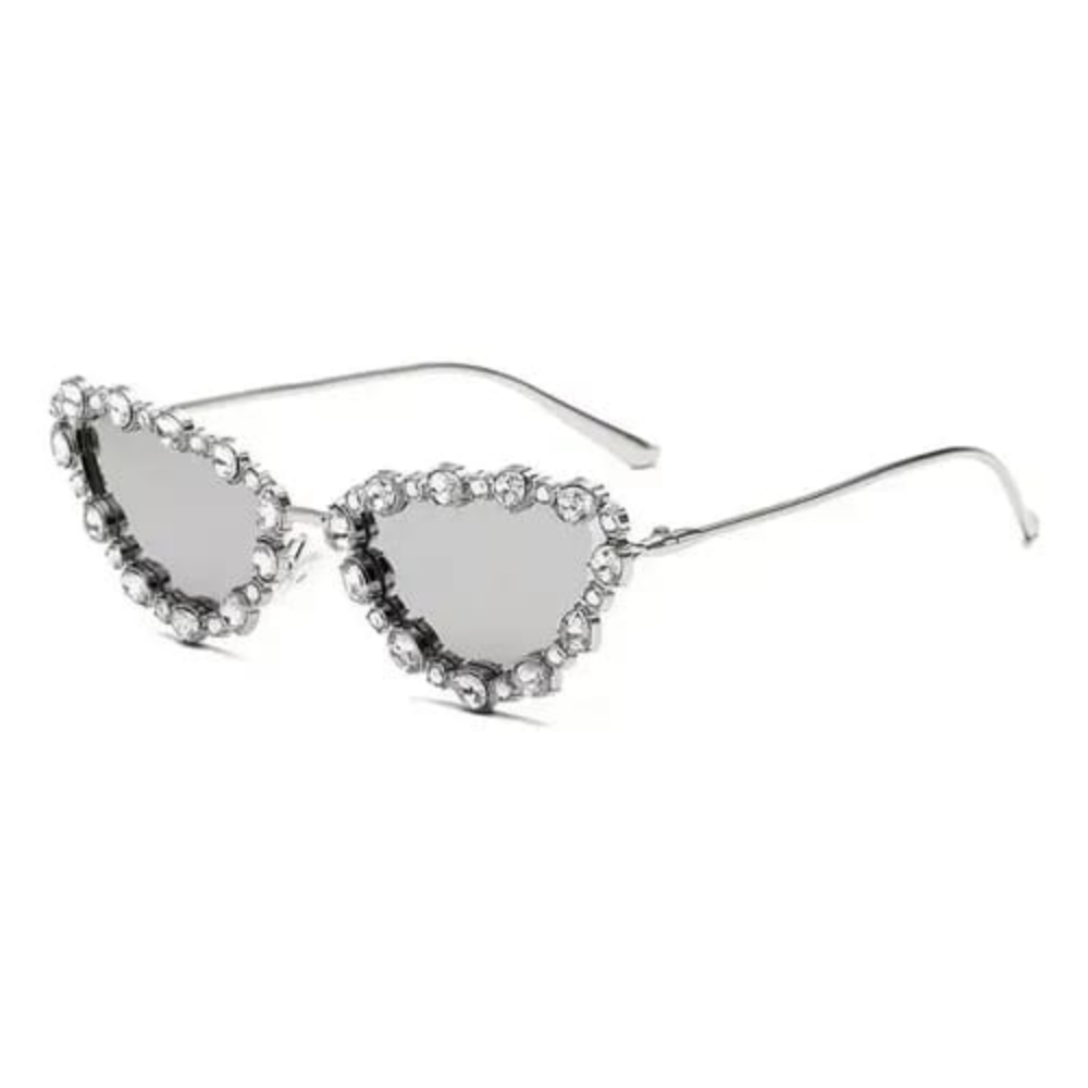 Óculos de Sol Coração com Strass - Imagem 2