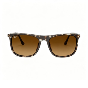 Óculos de Sol Retangular Tartaruga — Ray-Ban RB4344