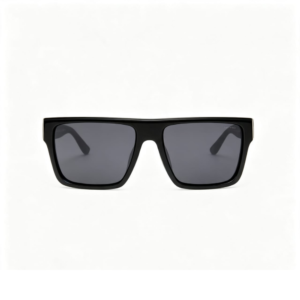 Óculos de Sol Retangular Preto Esportivo — Chillbeans