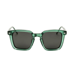 Óculos de Sol Quadrado Verde Transparente — Q.Q.A.